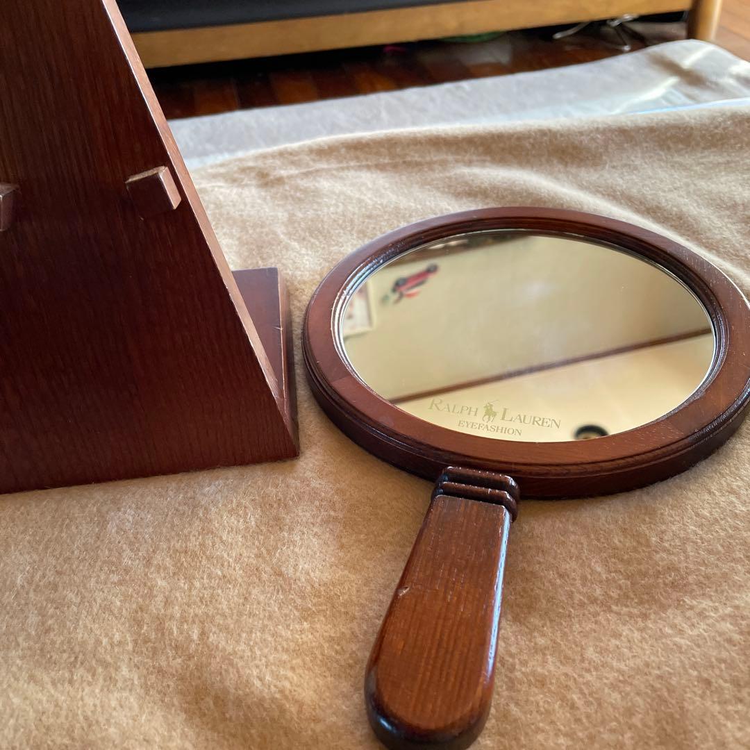 非売品　ラルフローレン鏡&置き台