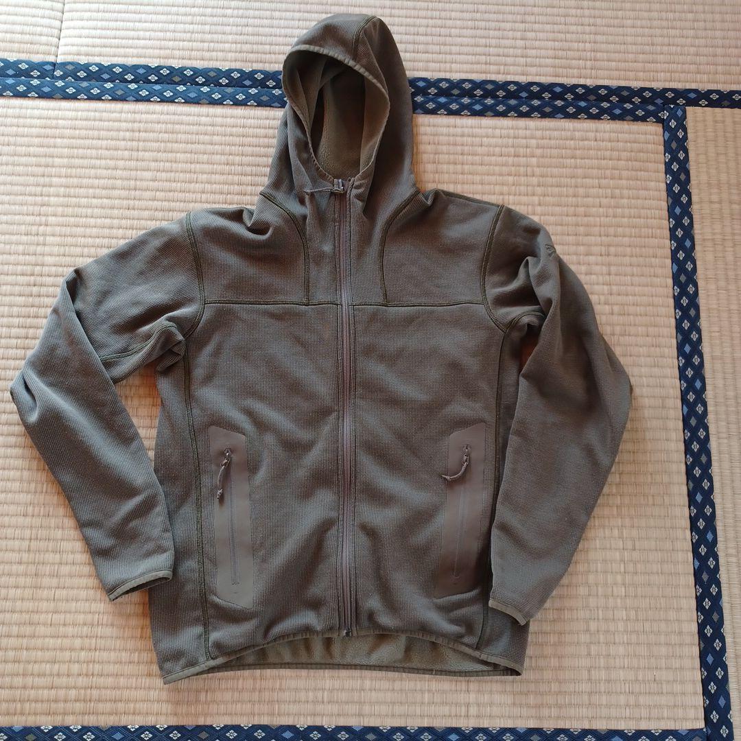 アークテリクスリーフナガフーディ フルジップパーカー クロコダイル Sサイズ中古