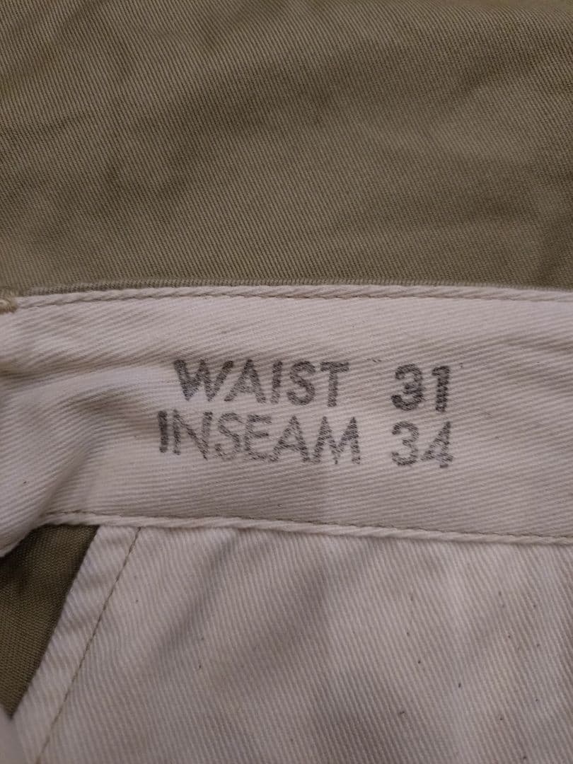 mr_ata614バズリクソンズ 1942 モデル チノパン　M43036