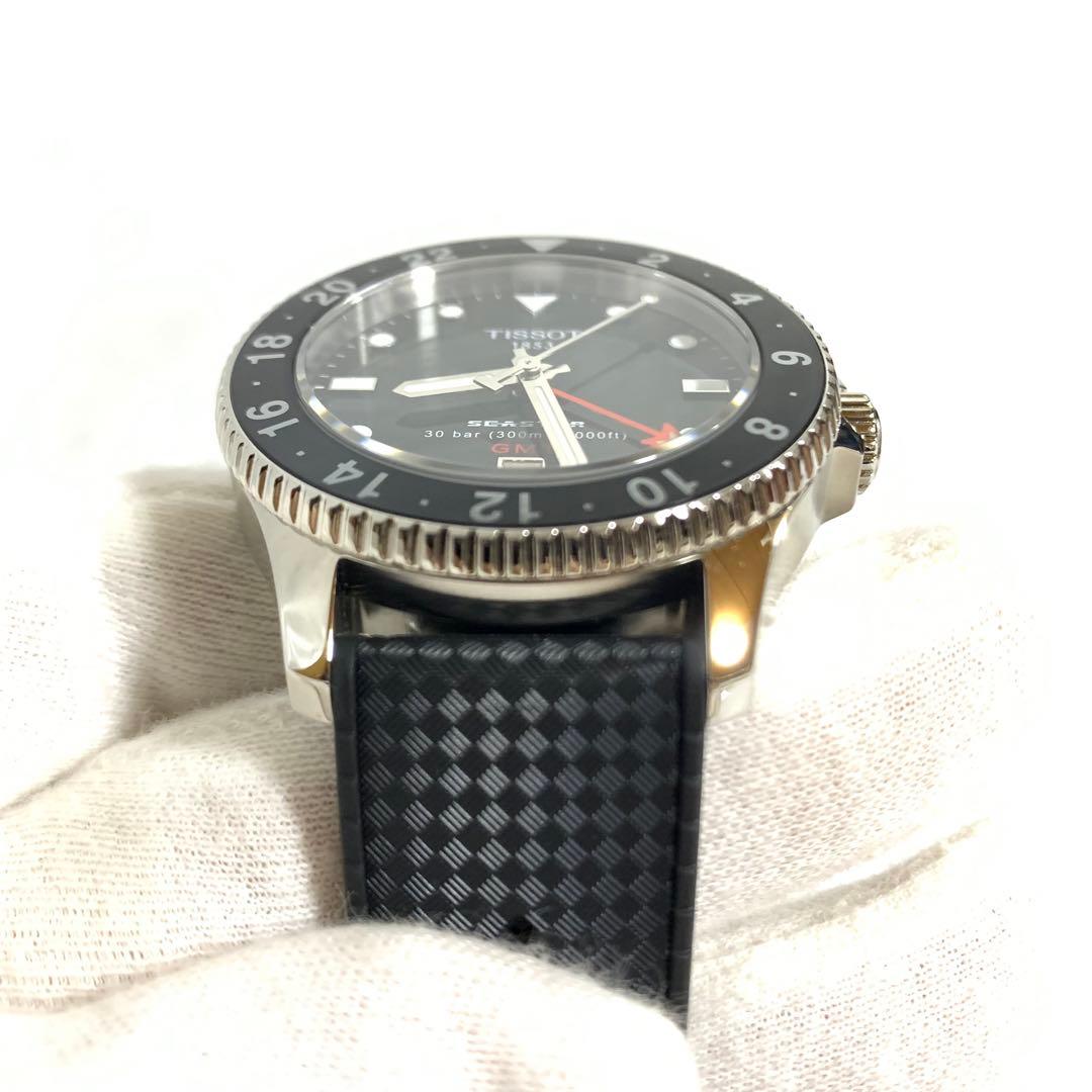 美品 フルセット TISSOT SEASTAR 1000 QUARTZ GMT