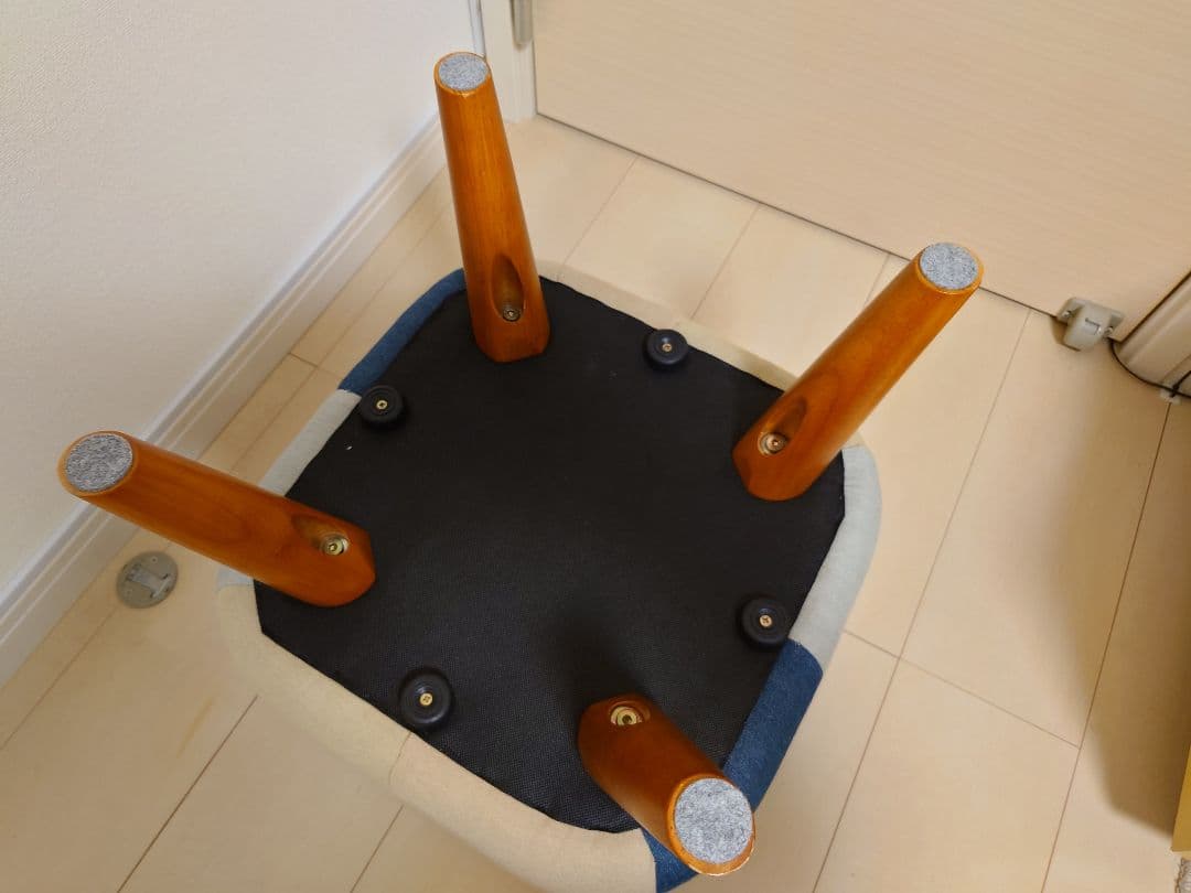 masa　パッチワークデザイン 椅子とスツールセット