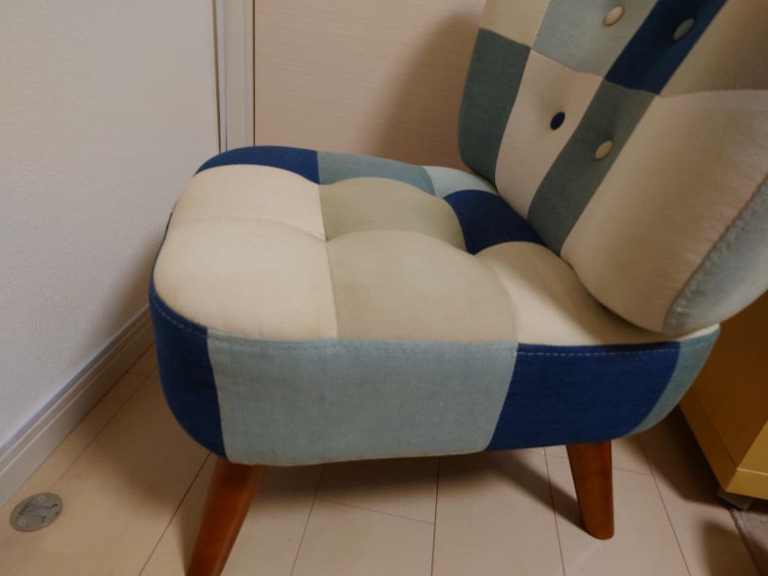 masa　パッチワークデザイン 椅子とスツールセット