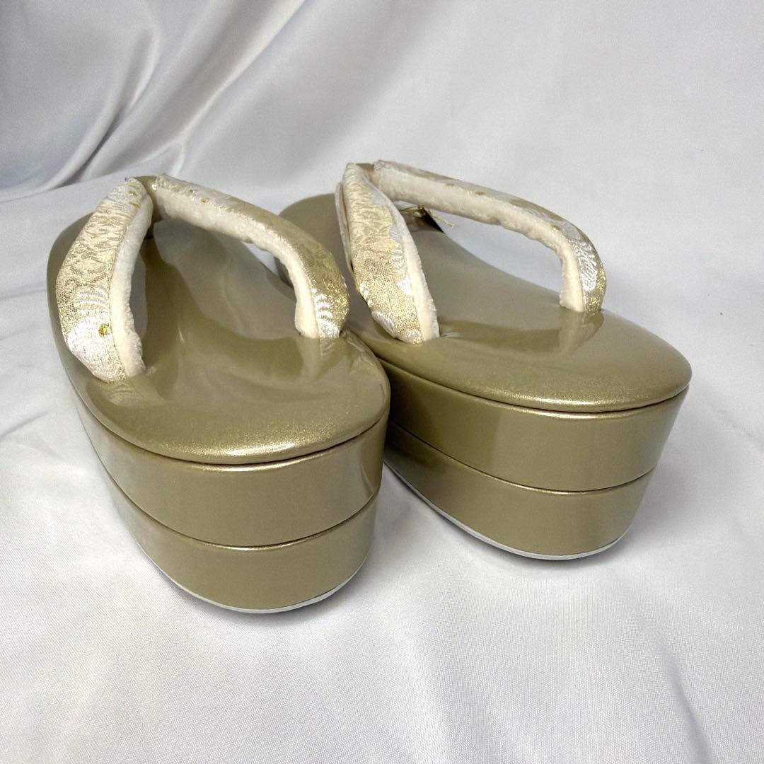 新品　2025年新作　草履　バッグ　セット　振袖用　Sサイズ　ブランド品