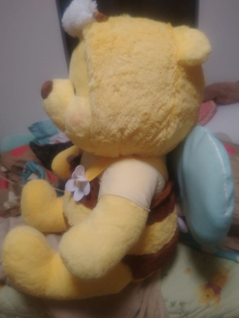 カミサマ専用　プーさん 80cm ぬいぐるみ スーパービッグ HONEY DAY