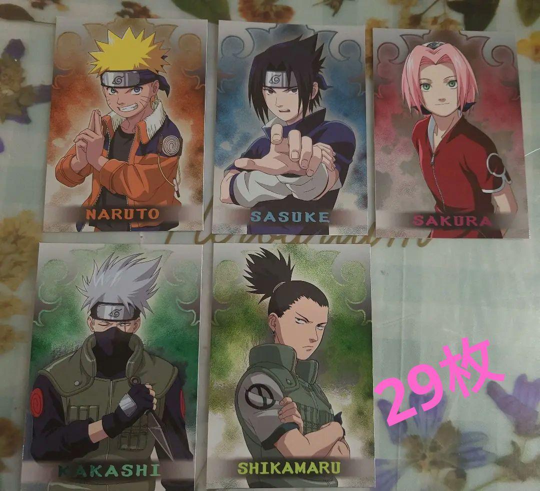 NARUTO ナルト ブロマイドカード 29枚