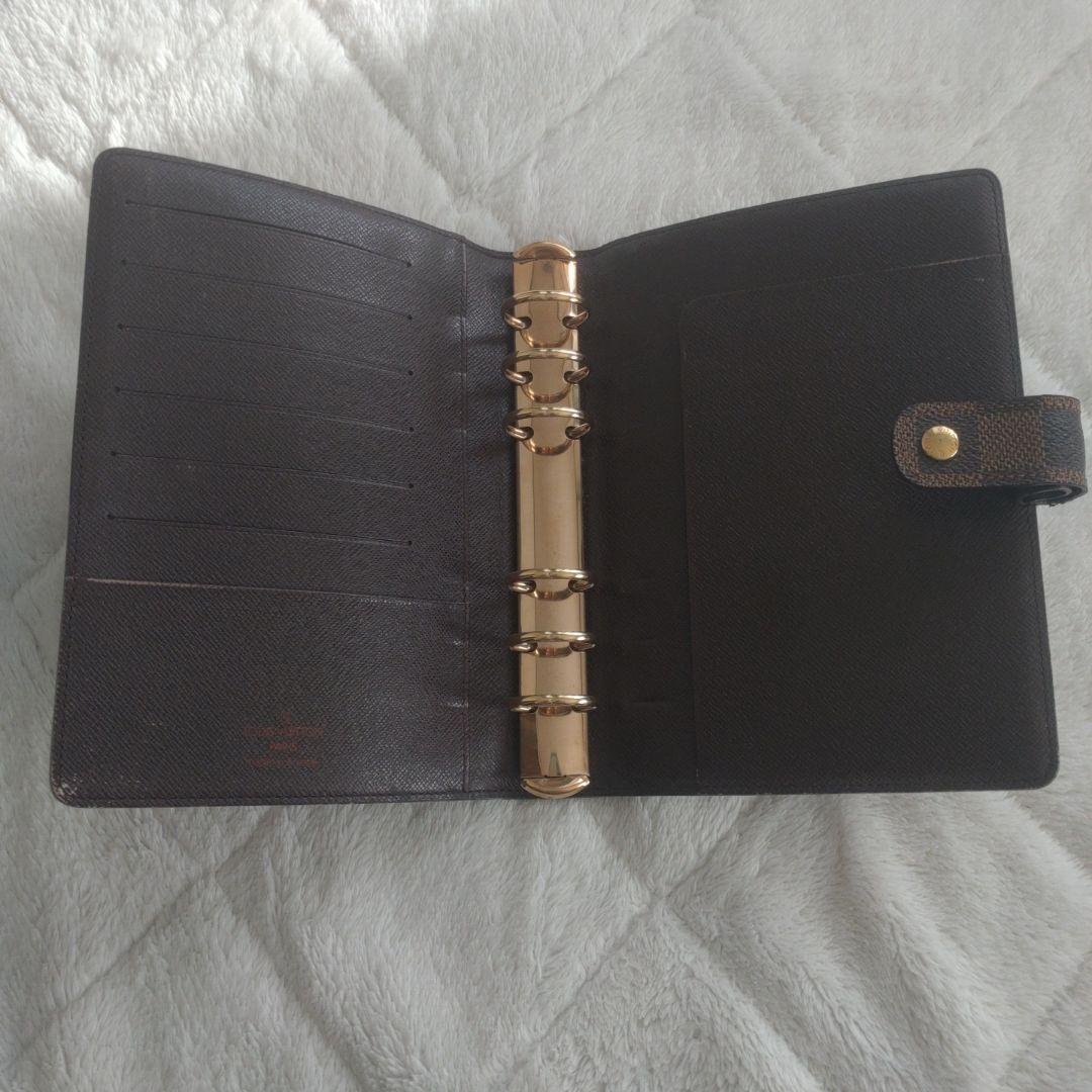 ルイヴィトン ダミエ柄 手帳カバー