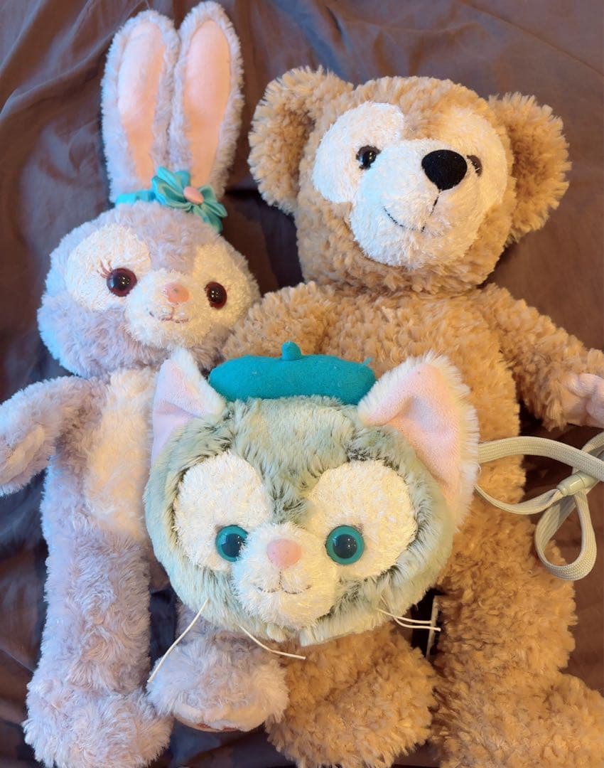 ダッフィー　ステラルー　ぬいぐるみ　ジェラトーニ