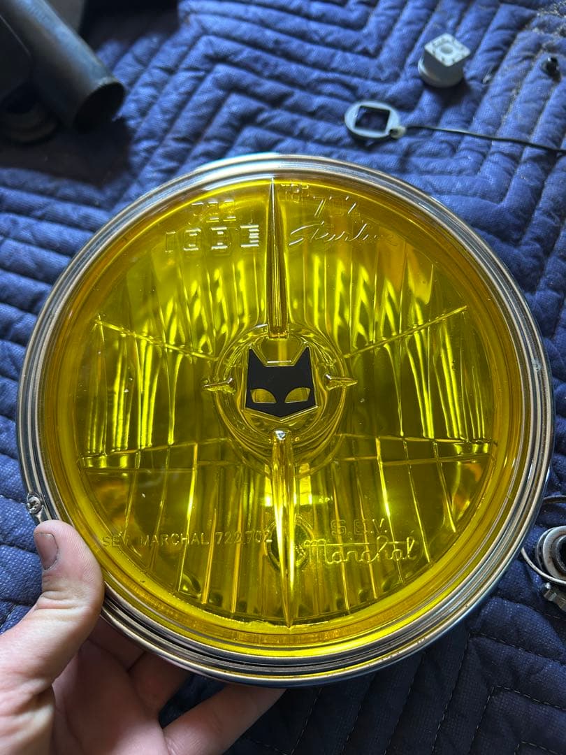 マーシャル　ヘッドライト　722、702ケース付き