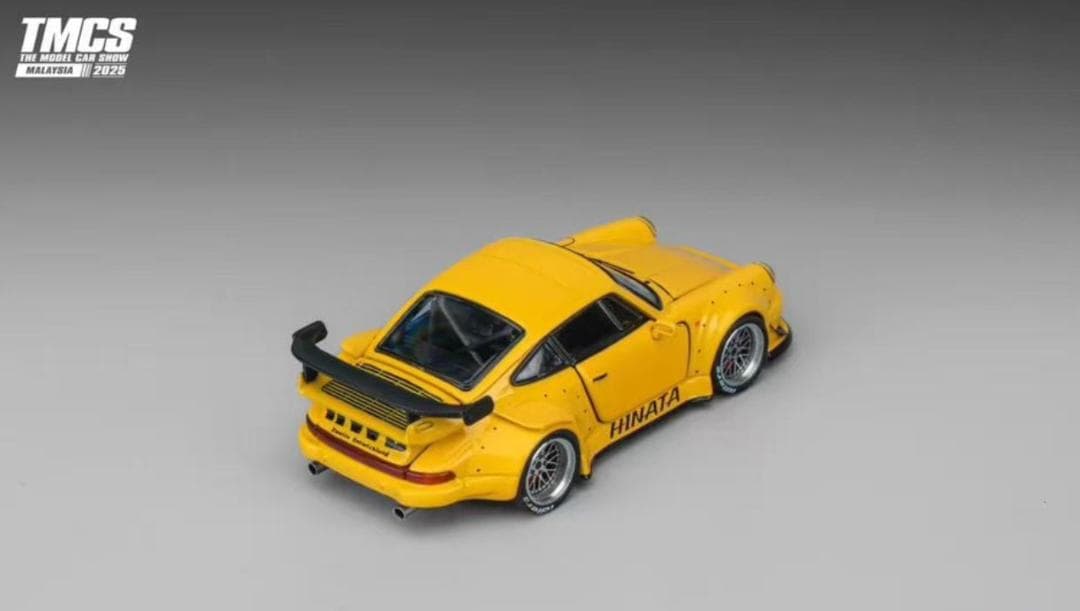 PGM 1/64 ポルシェ RWB 930 フル開閉モデル イエロー 限定