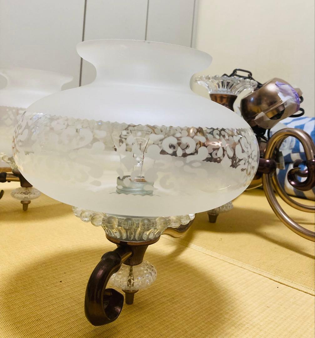 シャンデリア　昭和レトロ