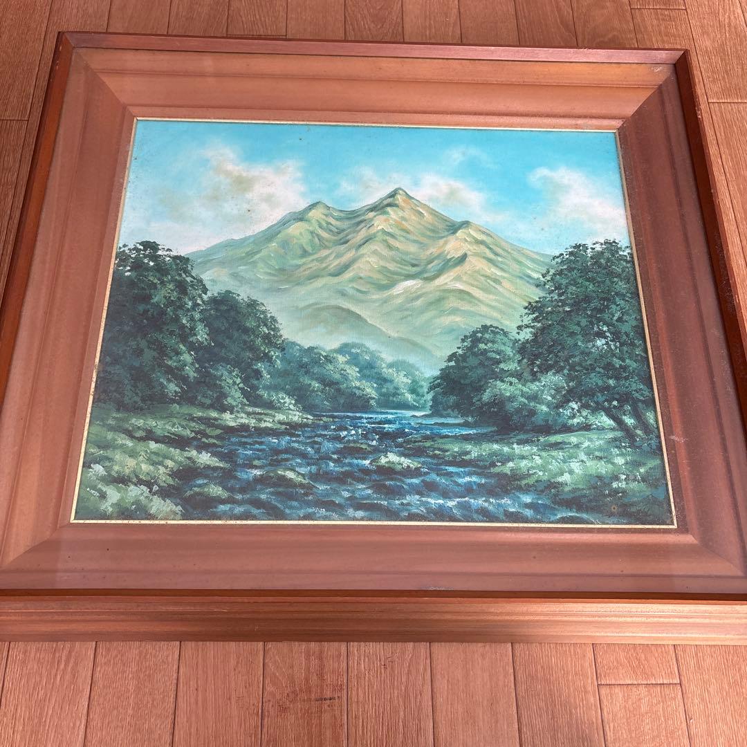 昭和53年　筑波山の絵