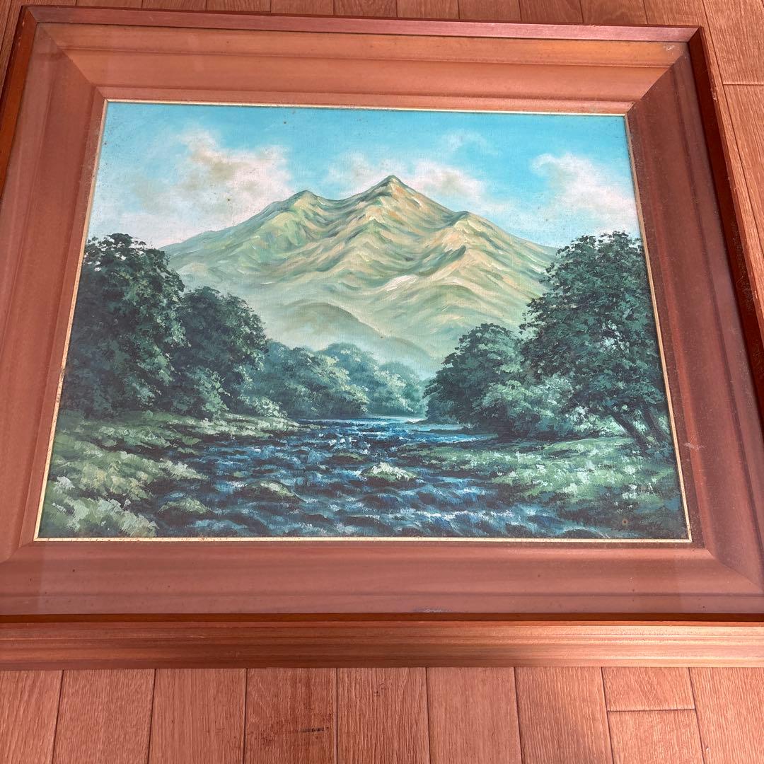 昭和53年　筑波山の絵