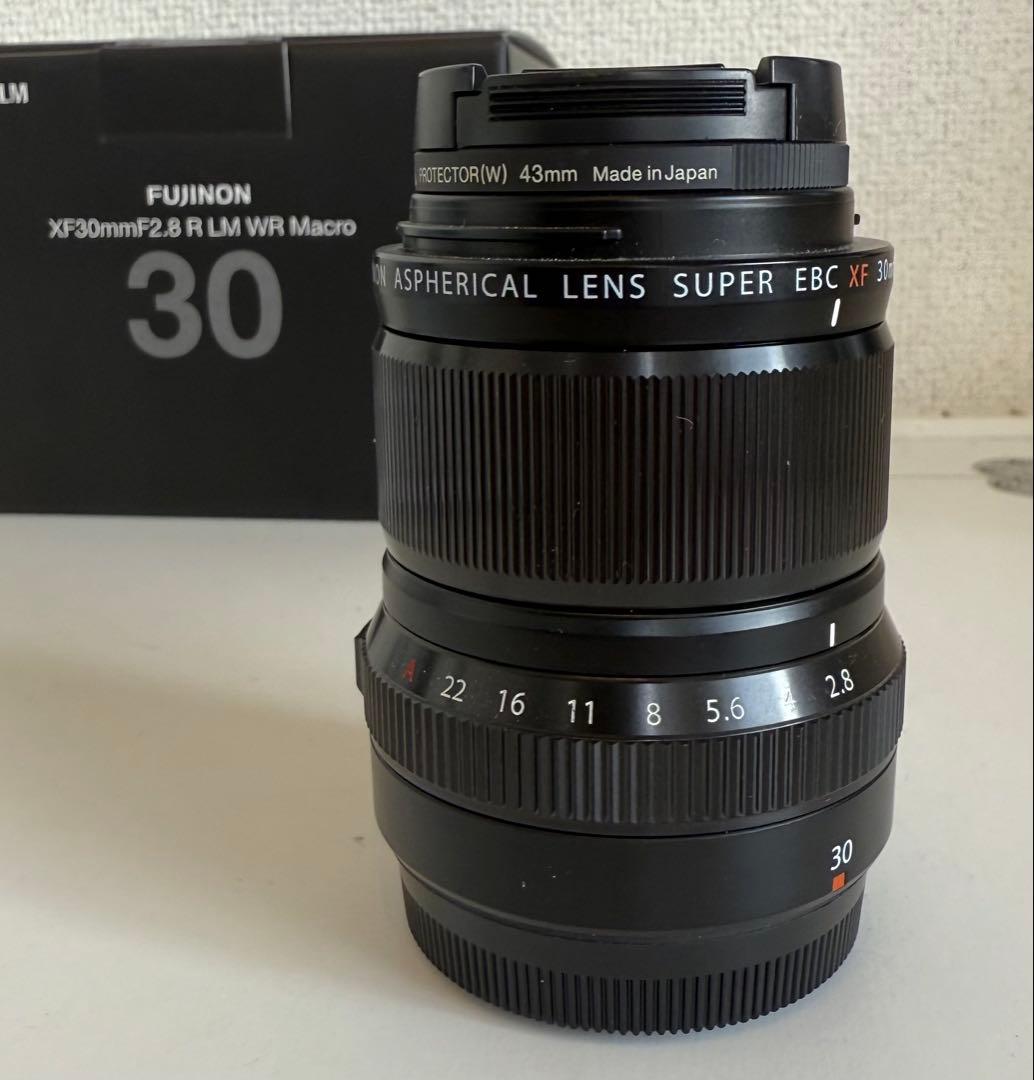 【保証期間内】Fujinon XF30mmF2.8 R LM WR Macro