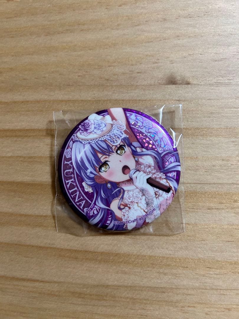 【値下げ】Roselia Flamme Wasser 湊友希那 缶バッジ 未開封