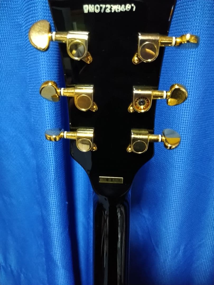 左利き GRASS ROOTS G-LP-CTM/LH BK レスポールカスタム