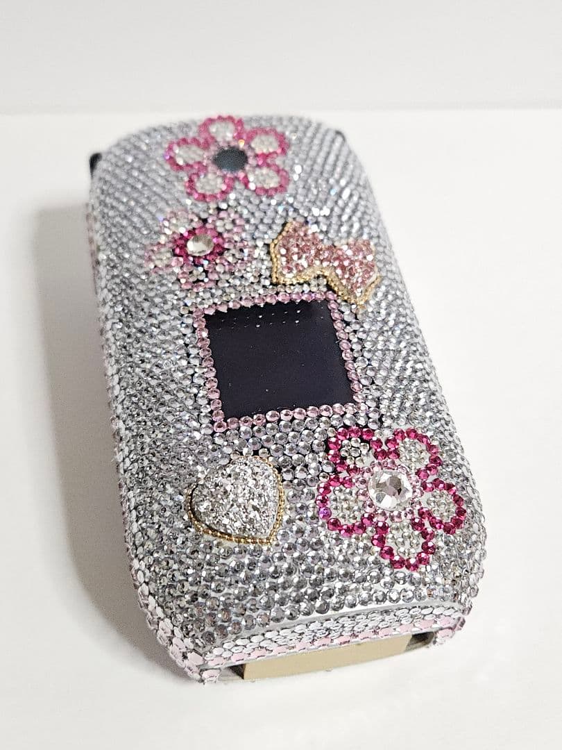 【フラワー①】デコ電/平成レトロ/ガラケー/ギャル/GAL/キティ/凸電