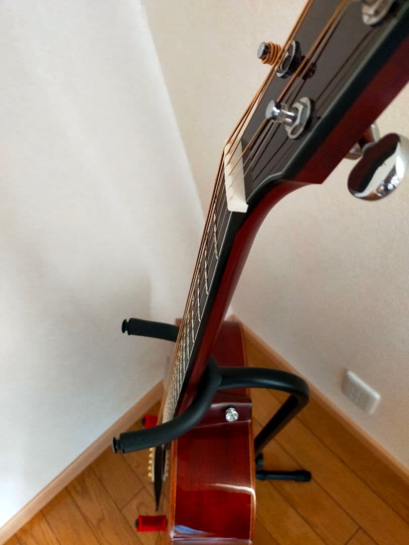 美品！YAMAHA FS850 オールマホガニー アコギ 牛骨仕様！弦高調整済！