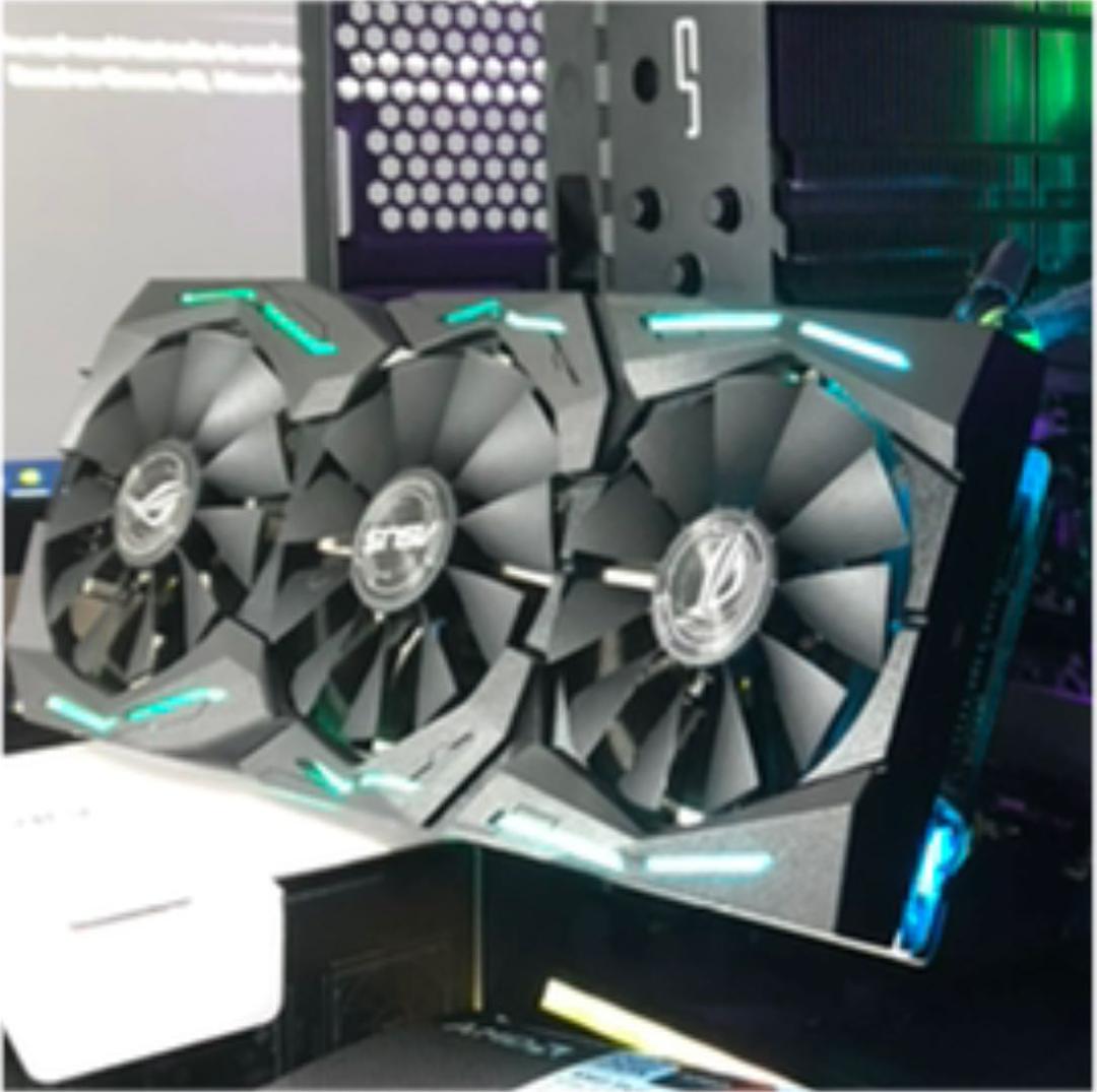 【美品】ASUS ROG-STRIX-GTX1080TI-O11G-GAMING