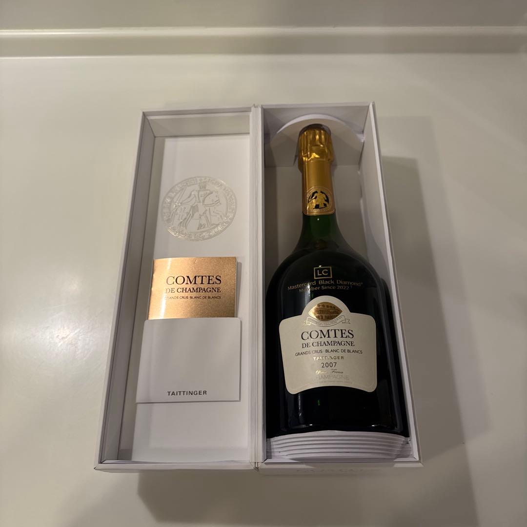 テタンジェコントドシャンパーニュComtes de Champagne2007