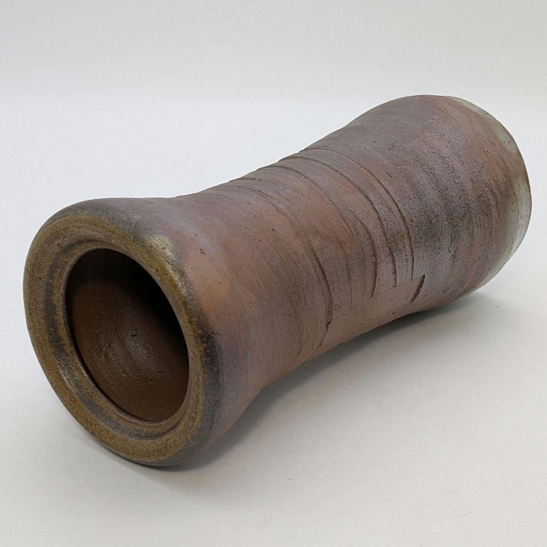 伝統工芸士 高原敏 備前焼 細水指C 共箱共布栞 水差し 抹茶道具 茶器 食器