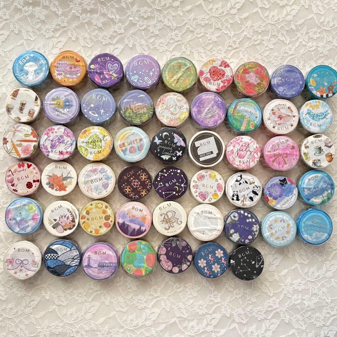 マスキングテープ BGM 未使用 150個セット