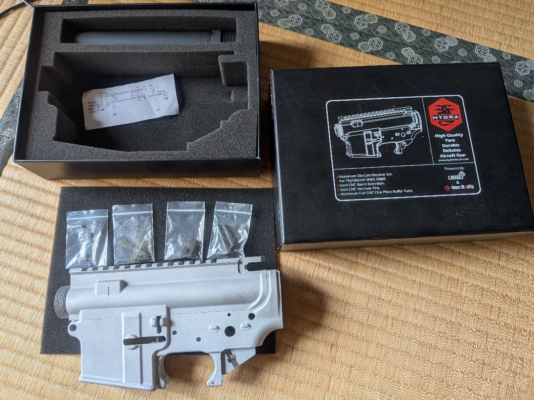 東京マルイ ガスブローバック MWS用レシーバー（無刻印