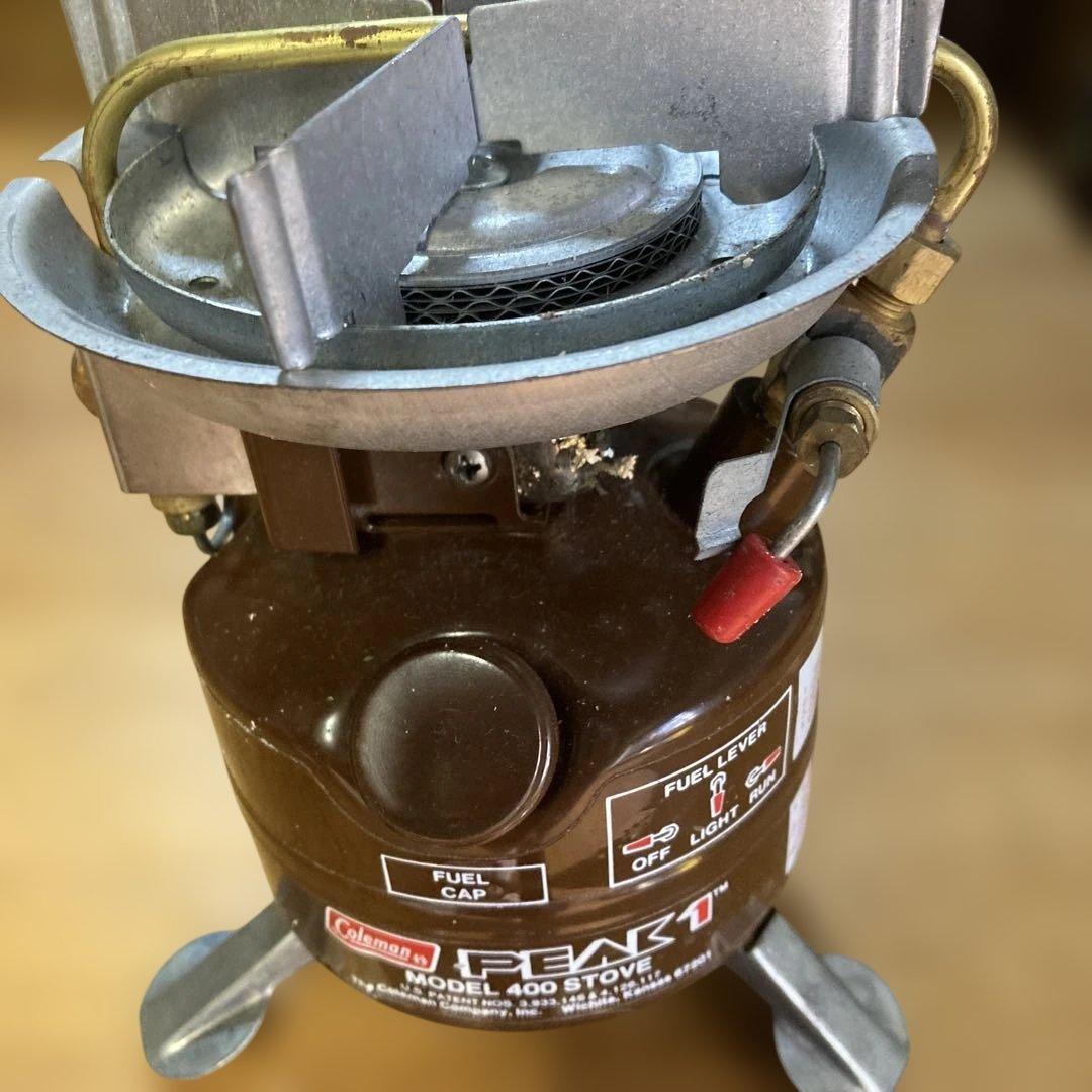 バーベキュー・調理用品 Coleman PEAK 1 MODEL 400 STOVE