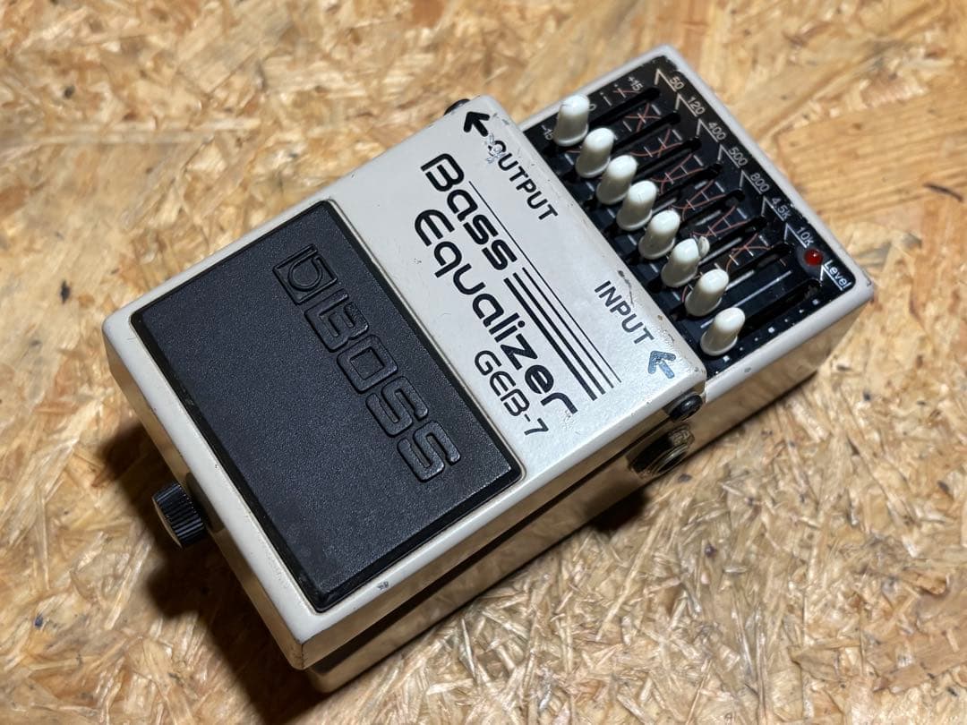 BOSS GEB-7 Bass equalizer ZHシリアル　初年度