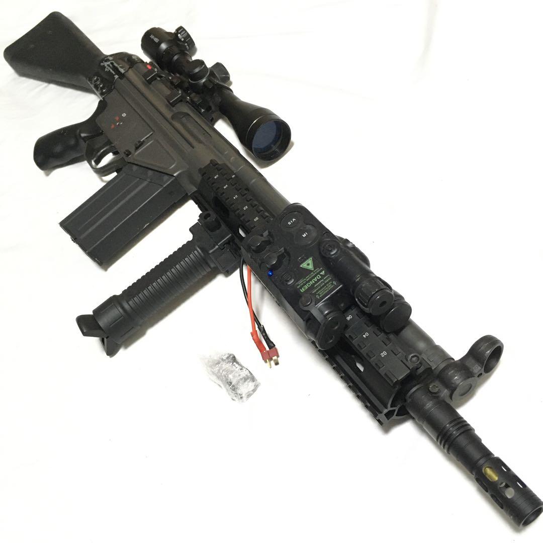 【スナイパーカスタム!!】 東京マルイ 電動ガン HK G3 スナイパー セット