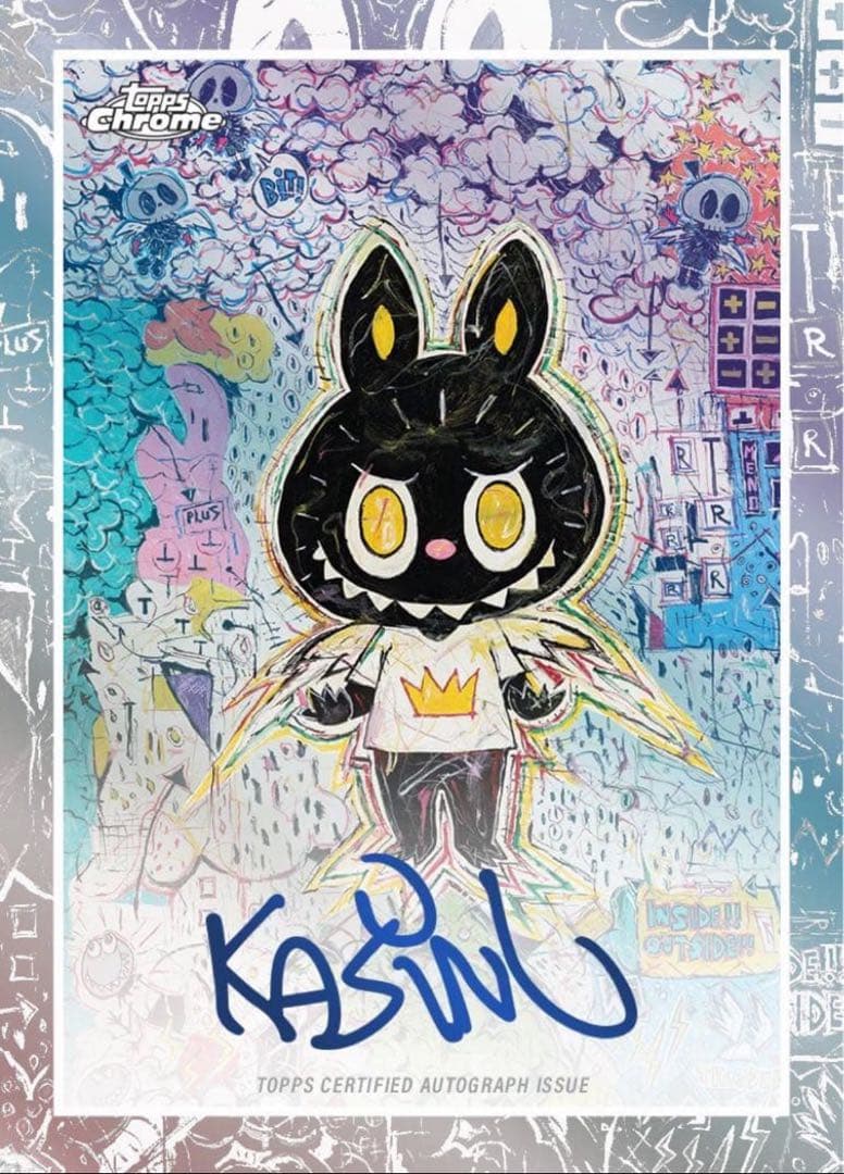 2025 Topps Chrome Labubu 1box 新品・未開封