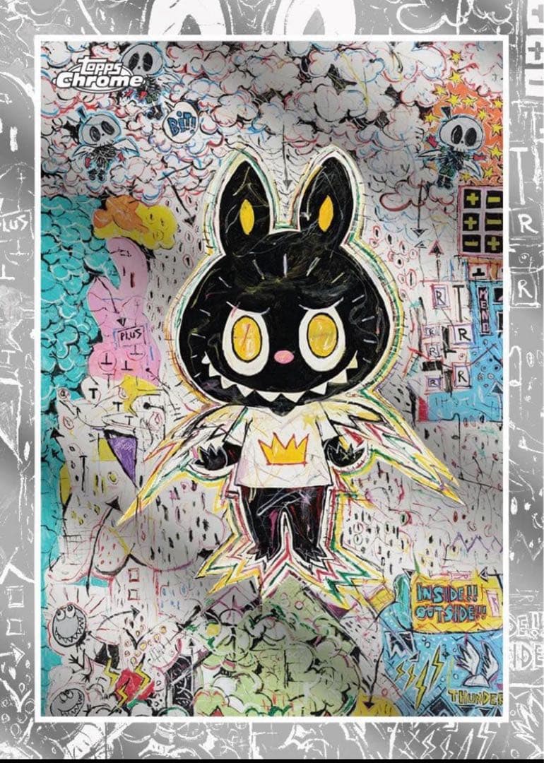 2025 Topps Chrome Labubu 1box 新品・未開封