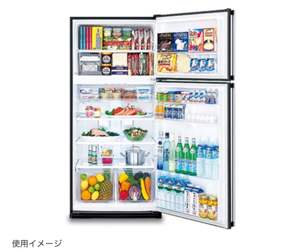 5　SHARP　冷蔵庫　500-600ℓ　大容量　黒　右開き　設置無料　安い‼️