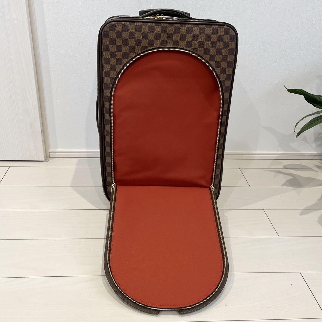 ルイヴィトン ダミエ エベヌ ペガス55 キャリーケース　スーツケース　トラベル