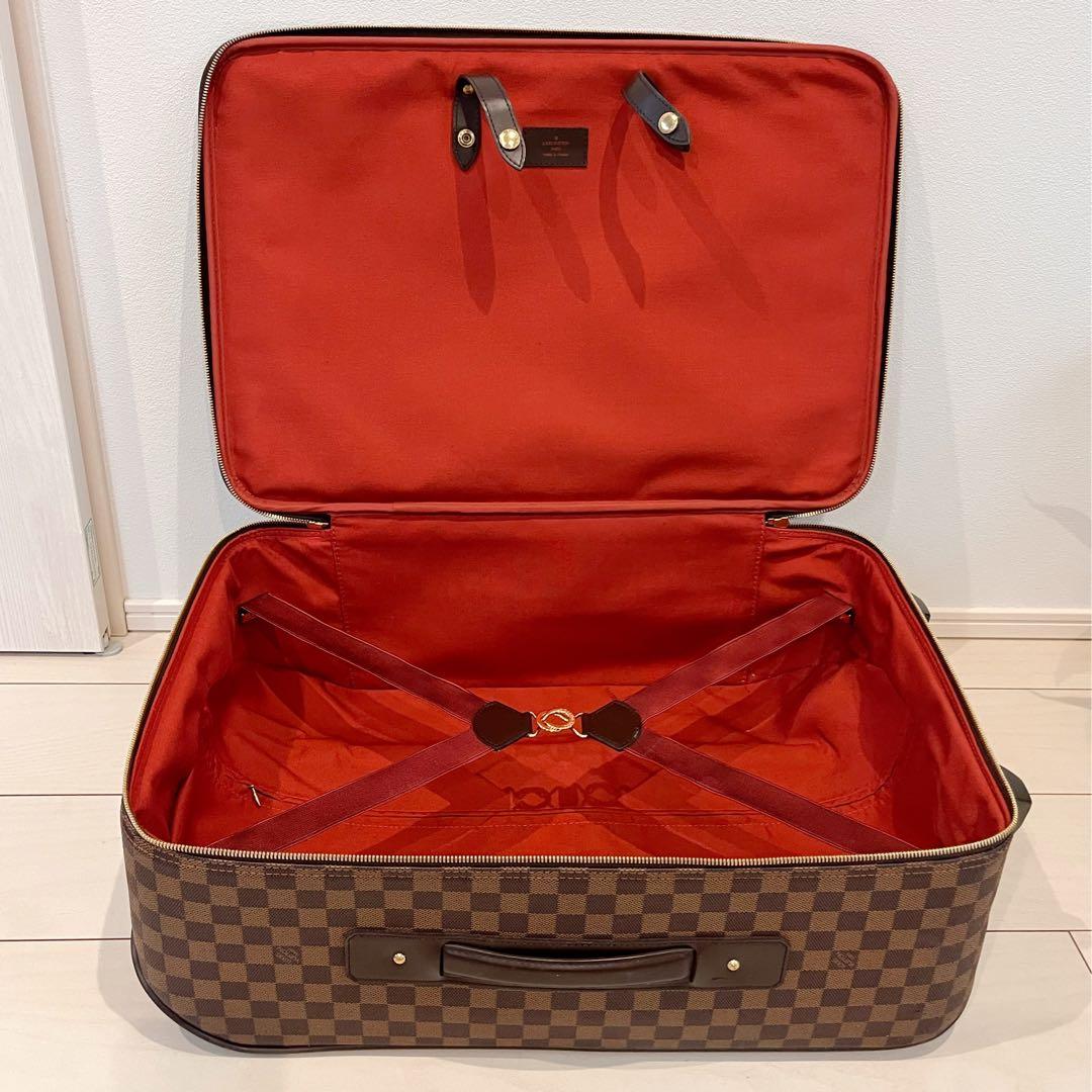 ルイヴィトン ダミエ エベヌ ペガス55 キャリーケース　スーツケース　トラベル