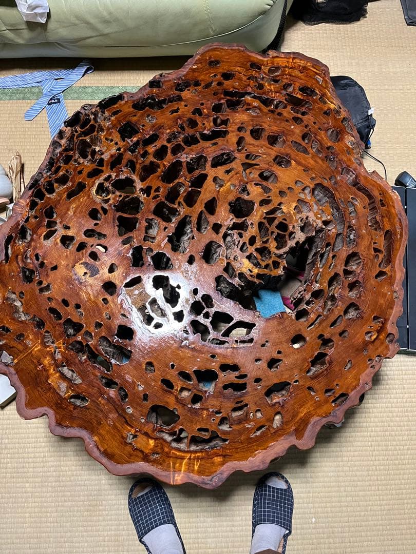 格安！樹齢1000年以上！屋久杉テーブル