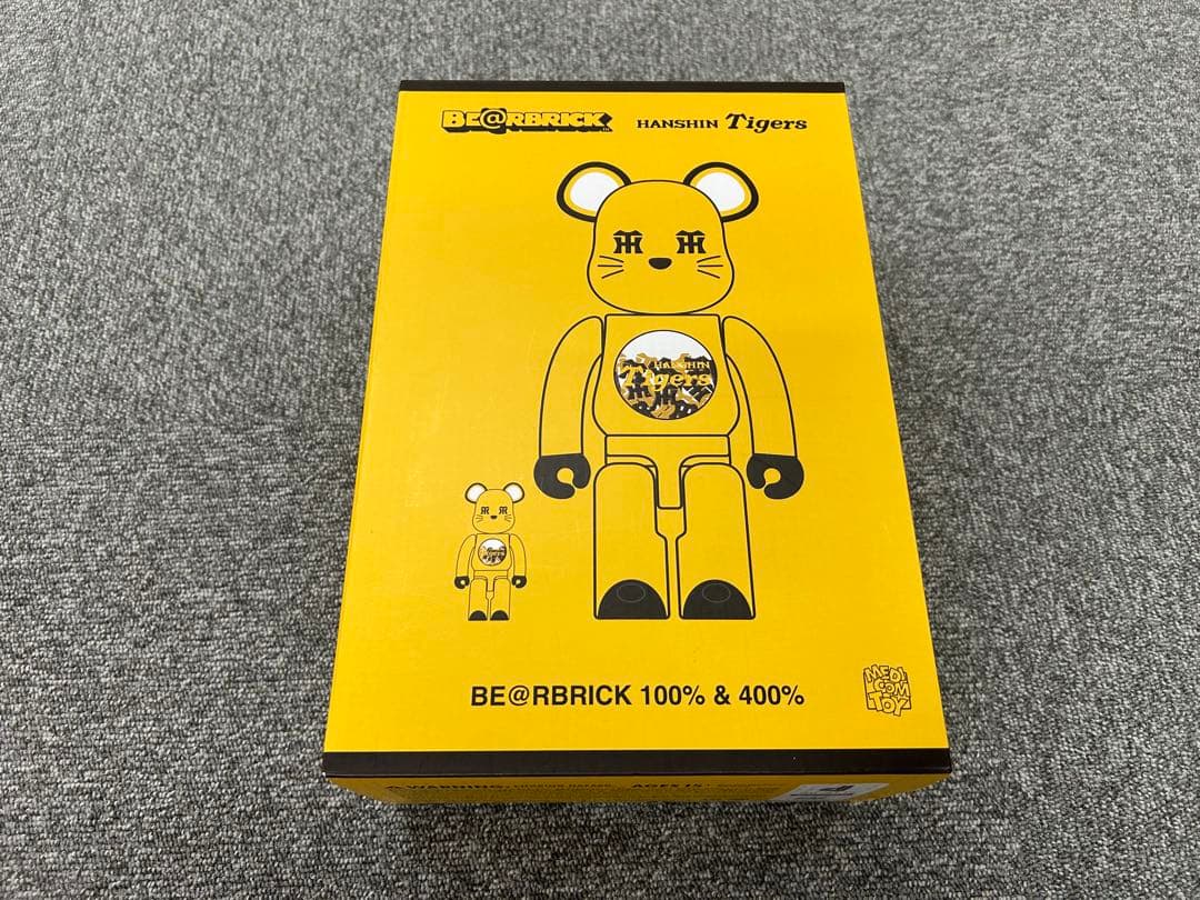 BE@RBRICK × 阪神タイガースコラボ 100%&400% セット