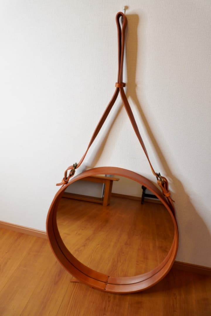 m*k様 ADNET MIRROR アドネミラー サーキュラー タンレザー