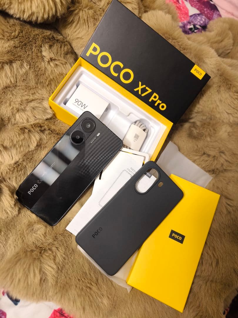 早いもの勝ち♪POCO X7 Pro ハイスペック simフリー 国内版