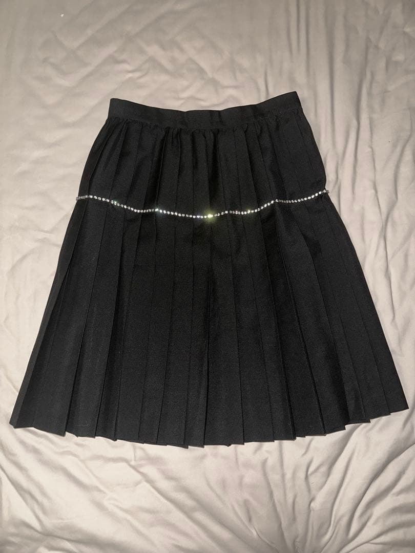 ジュンヤワタナベ Junya Watanabe ひざ丈プリーツスカート