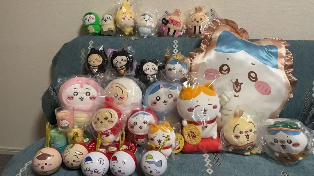 ちいかわキャラクターぬいぐるみセット
