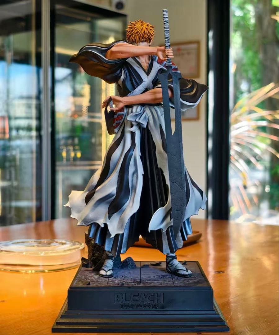 BLEACH 黒崎一護 ガレージキット ガレキ スタチュー⑧②