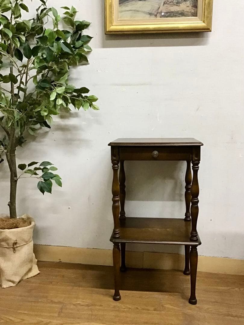 管325☆ナジコ☆Najian☆レトロ☆コンソールテーブル☆花台☆電話台