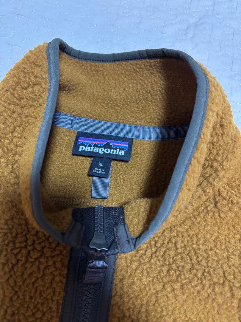patagonia フリースベスト XL ブラウン