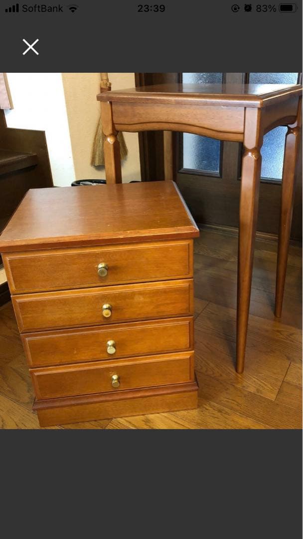 木製家具　2点セット