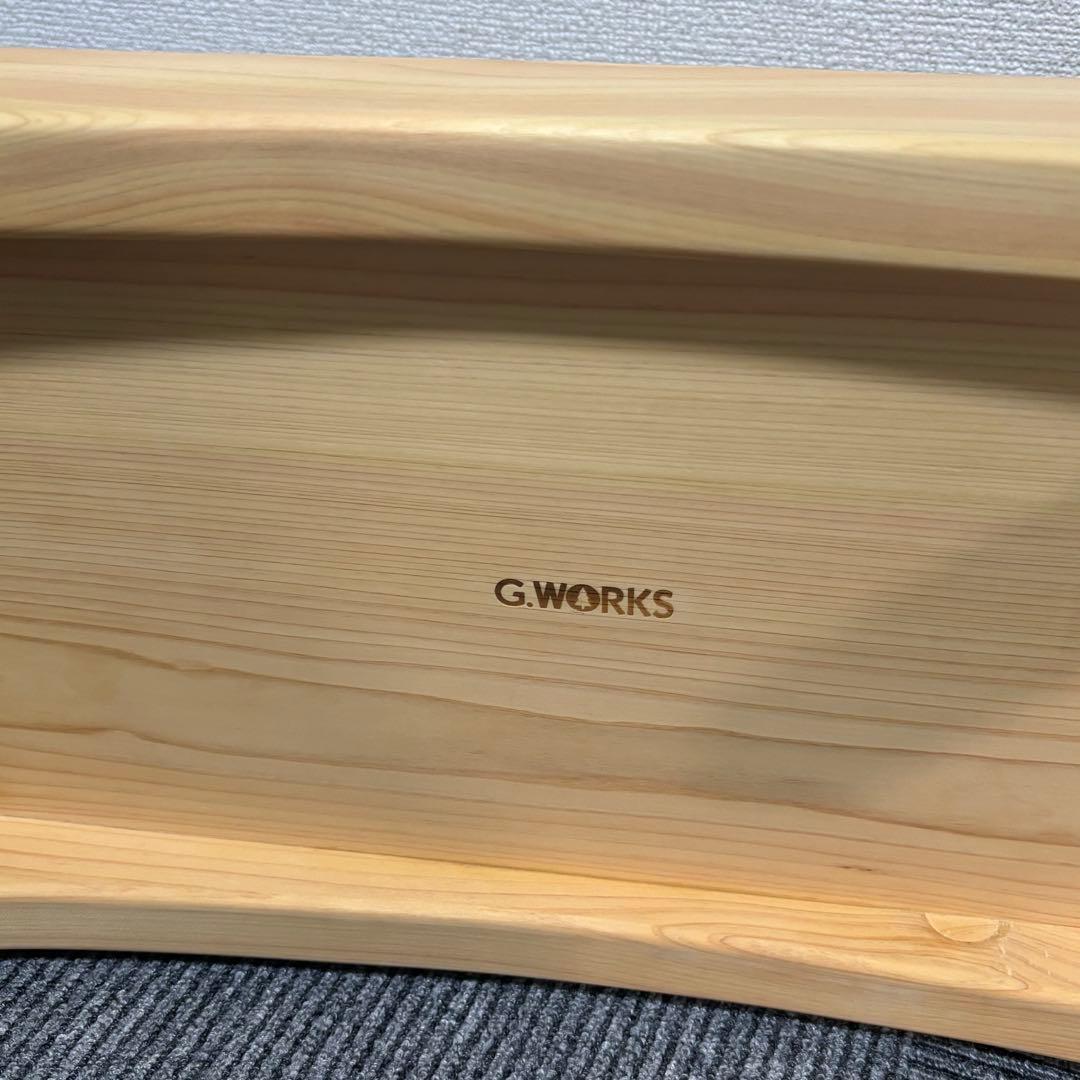 玄関スツール 紀州ヒノキ G.WORKS