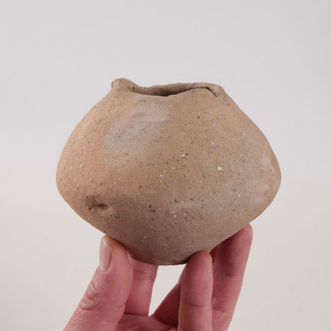 弥生式土器 矢作川出土品 壺 古美術 古道具 アンティーク 算盤型