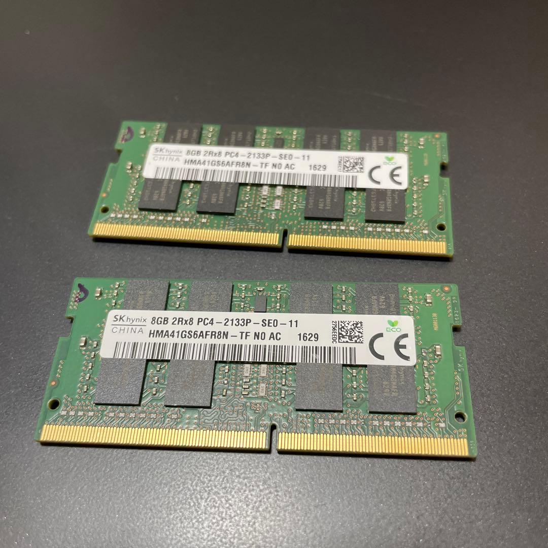 SKhynix 8GB PC4-2133P 8GB×2=16GB