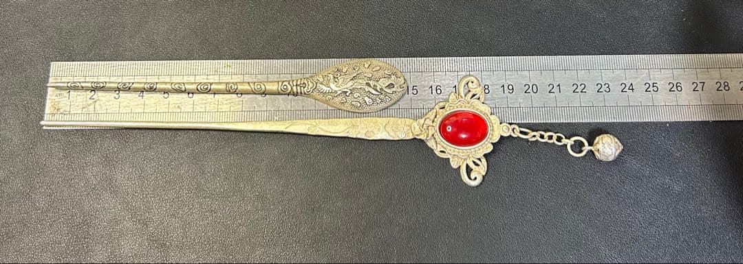 専用　まとめ　古物簪 と古玉手中財神、掛け軸水月観音3点セット