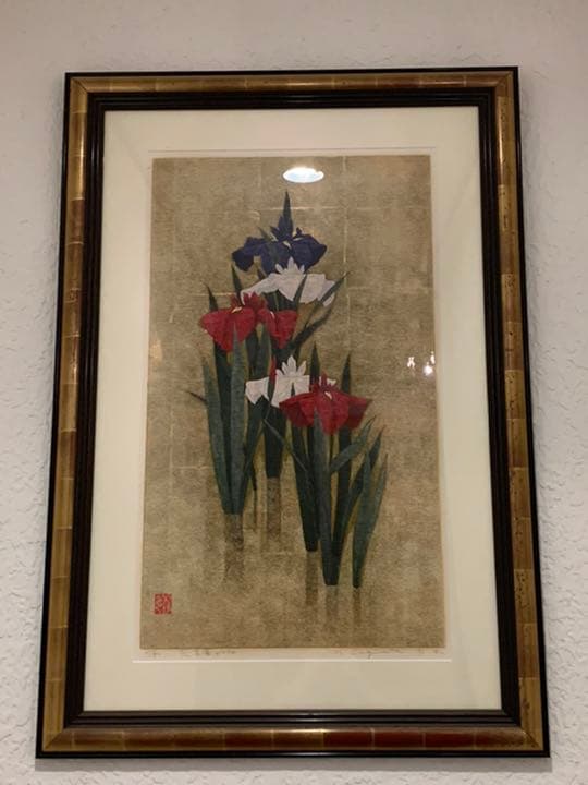 杉浦和利さん　菖蒲