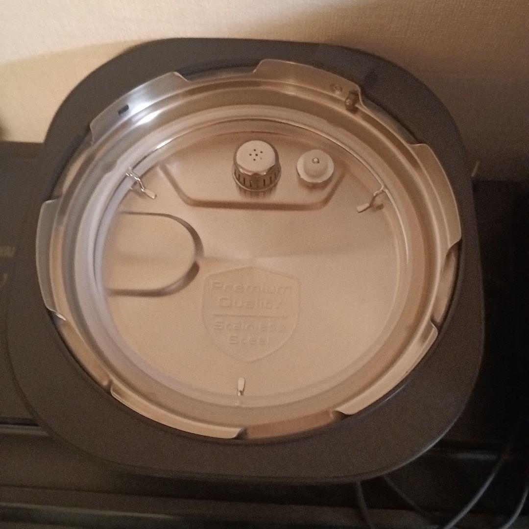 ラクラ・クッカーミニ　ティファール　電気圧力鍋　ブラック